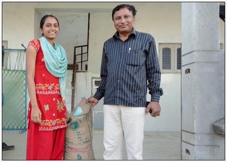 seed distribution at Alidhar under seed village programme 09